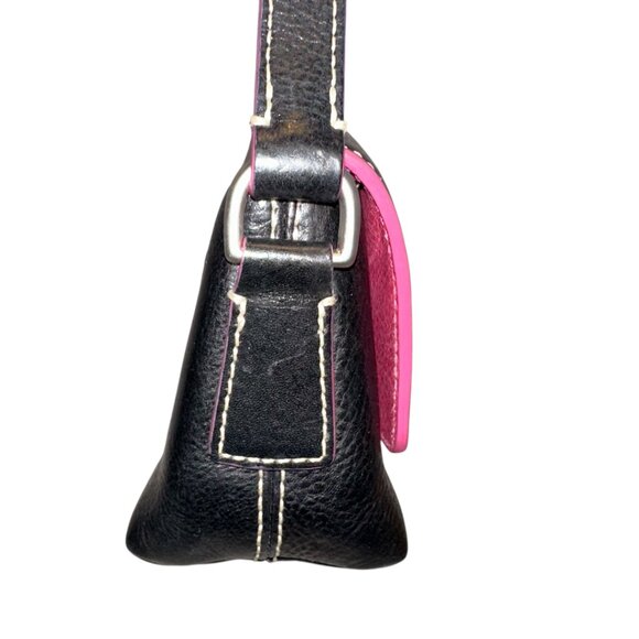 Dooney & Bourke Medium East/West Hearts Buckle Flap Leather Bag - Picture 5 of 10